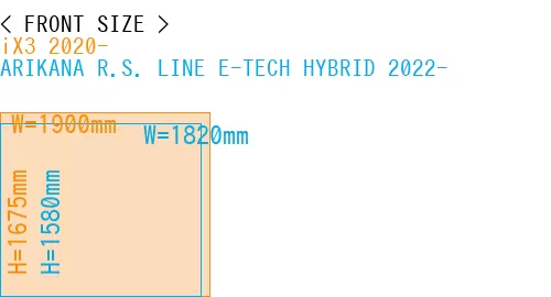 #iX3 2020- + ARIKANA R.S. LINE E-TECH HYBRID 2022-
